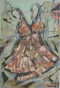 She Loved That Dress painting