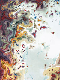 Topo(graphy) Series - Topo 1 - Jennifer Nelson artist