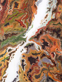 Topo(graphy) Series - Topo 3 - Jennifer Nelson artist
