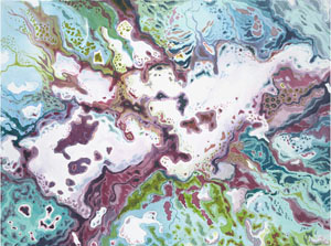 Topo(graphy) Series - Lake Minnetonka One - Jennifer Nelson artist
